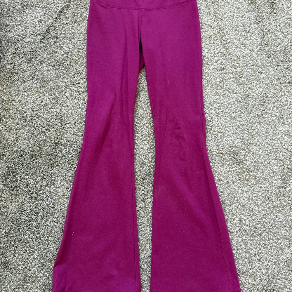Wild fable Vibrant maroon Flared Pants size xxs